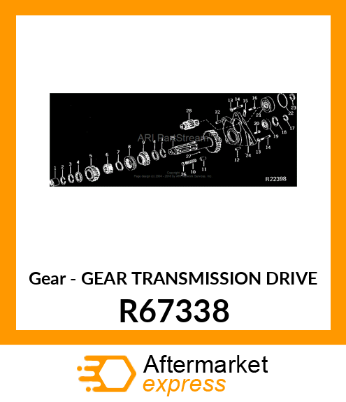 Gear R67338