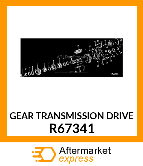 Gear R67341