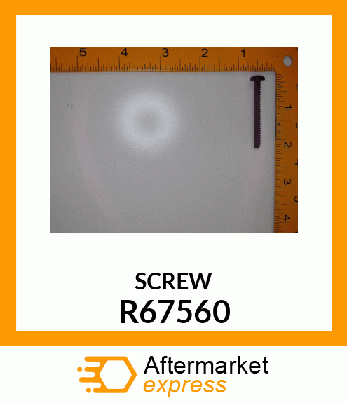 SCREW, SPECIAL TAPPING R67560