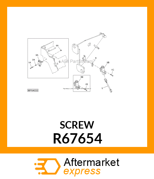 SCREW,SPECIAL CAP R67654