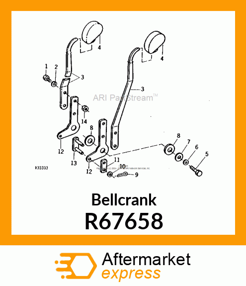 Bellcrank R67658