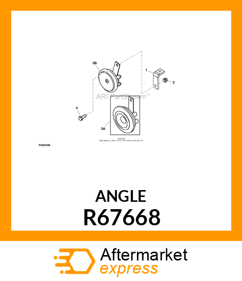 BRACKET R67668