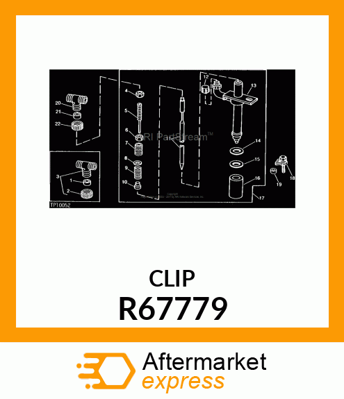 CLAMP, NOZZLE R67779