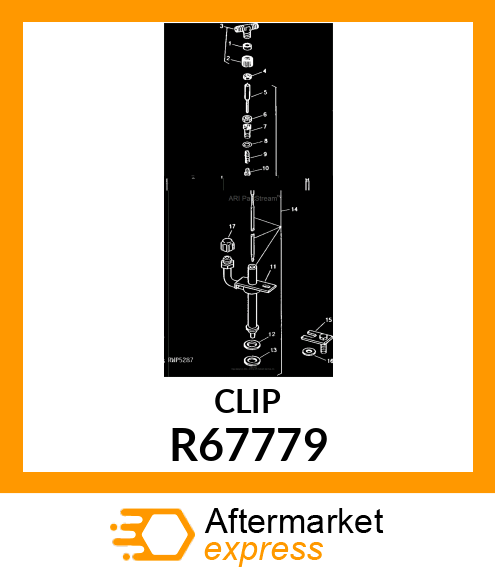 CLAMP, NOZZLE R67779