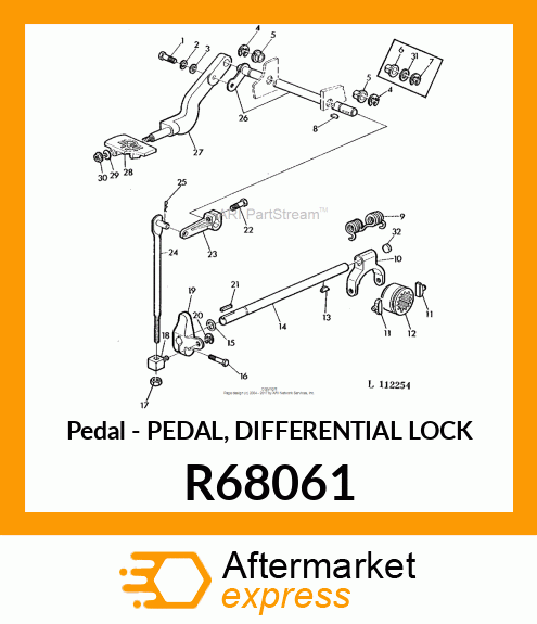 Pedal R68061