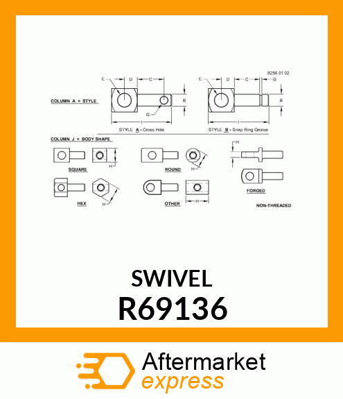 SWIVEL R69136