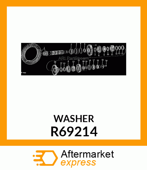 WASHER, THRUST R69214