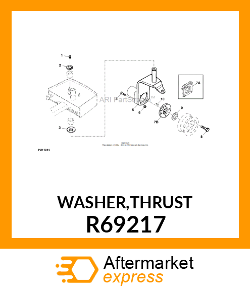 WASHER,THRUST R69217