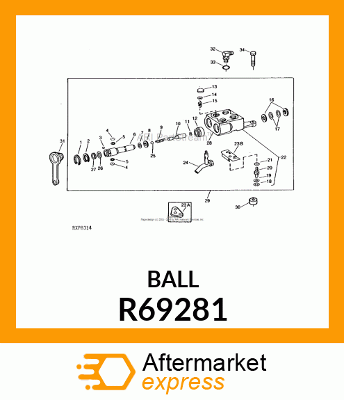 BALL, STEEL R69281