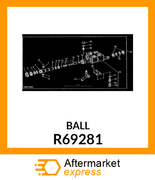 BALL, STEEL R69281