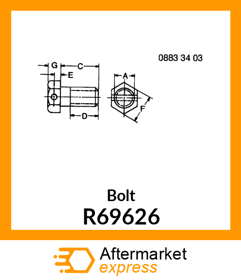 Bolt R69626