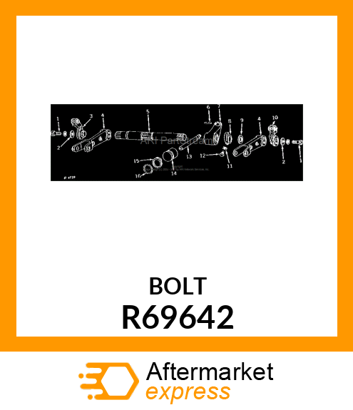 SCREW, SPECIAL CAP R69642