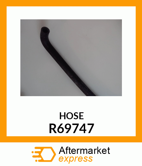 HOSE, HEATER SUPPLY R69747