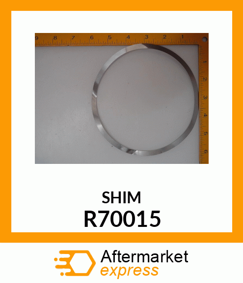 SHIM, 0.13 STEEL R70015