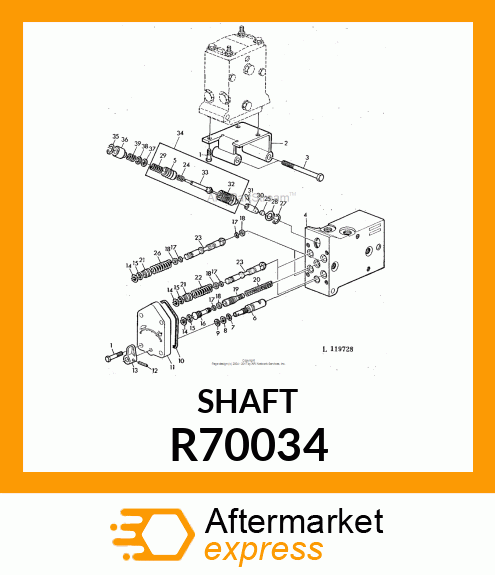 VALVE, METERING R70034