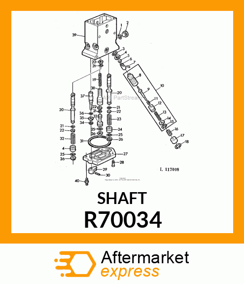 VALVE, METERING R70034