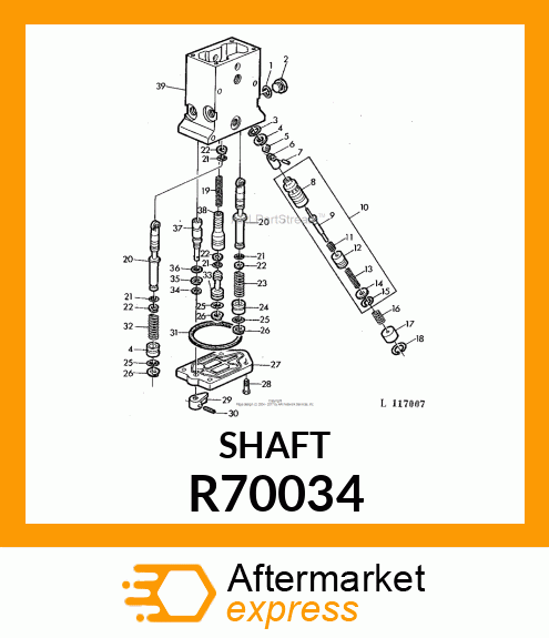 VALVE, METERING R70034