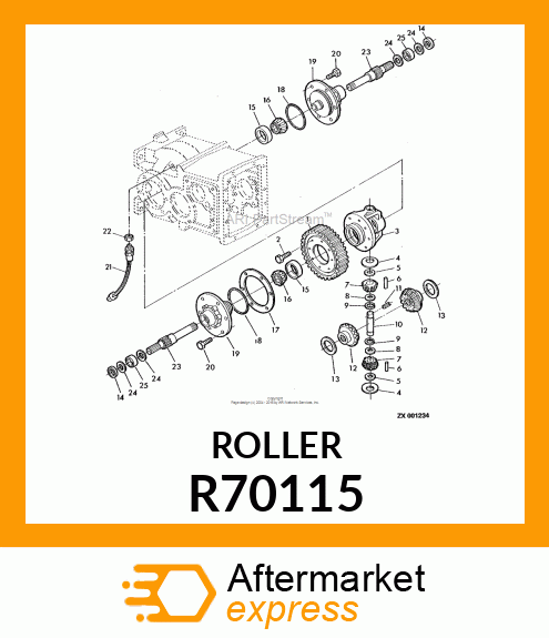 NEEDLE ROLLER R70115