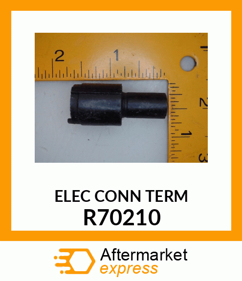 ELEC. CONNECTOR TERMINAL, TWO R70210