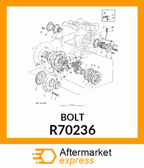 SCREW, SPECIAL CAP R70236