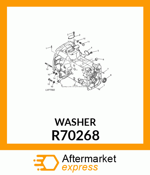 WASHER, SPECIAL R70268