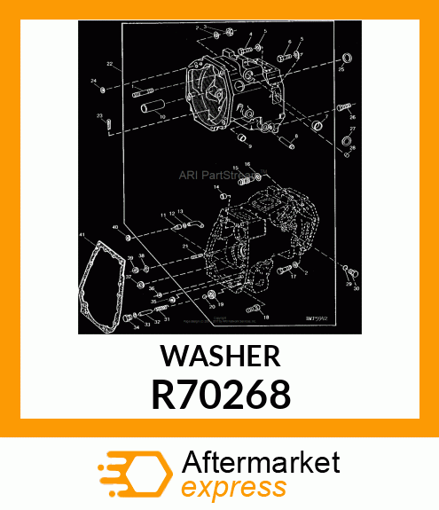 WASHER, SPECIAL R70268