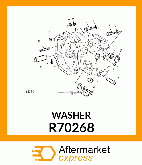 WASHER, SPECIAL R70268