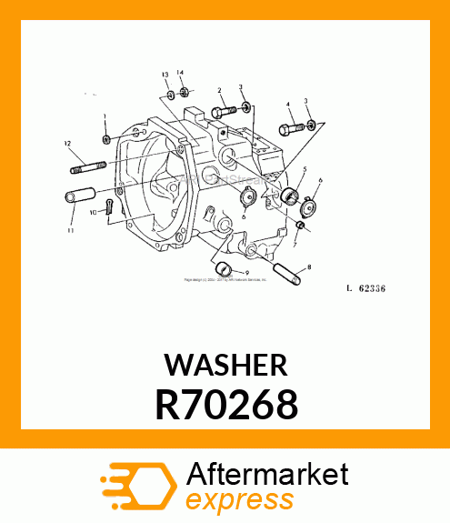 WASHER, SPECIAL R70268