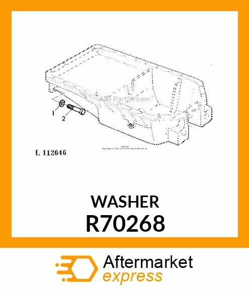 WASHER, SPECIAL R70268