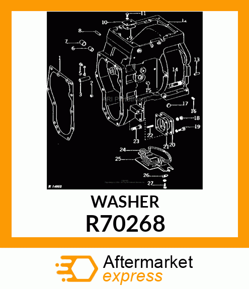 WASHER, SPECIAL R70268