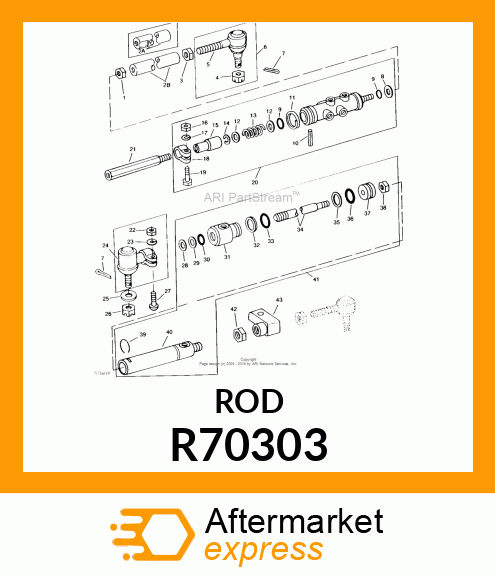 Rod - ROD, PISTON R70303