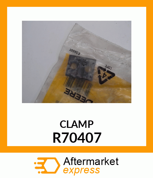 CLAMP, HALF R70407