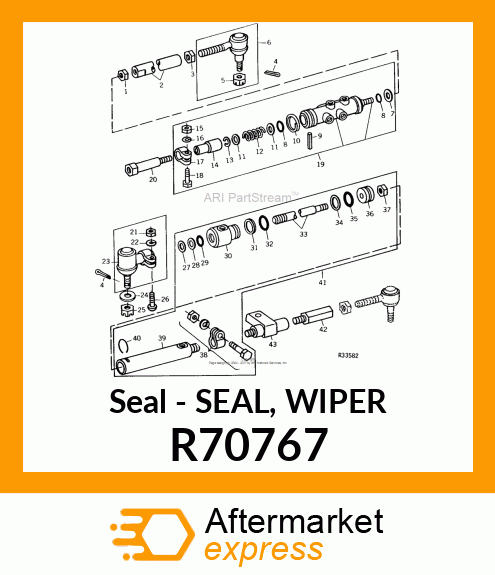 Seal - SEAL, WIPER R70767