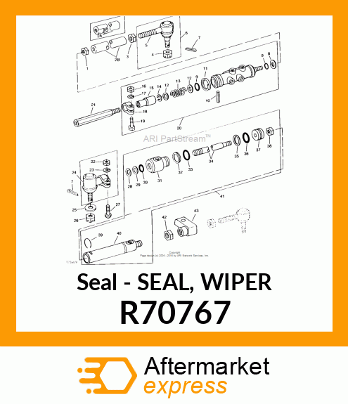 Seal - SEAL, WIPER R70767