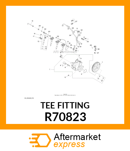 TEE FITTING R70823