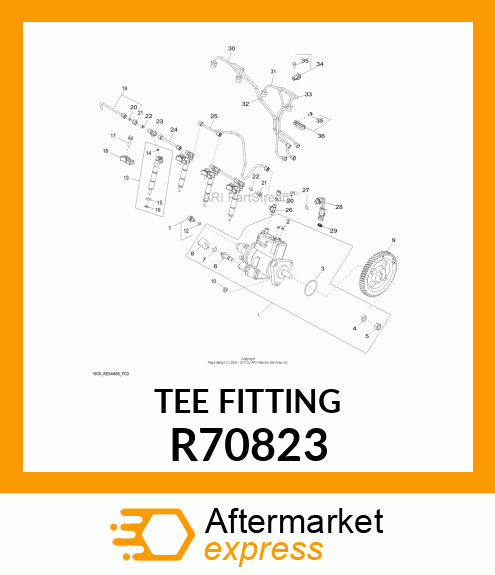 TEE FITTING R70823