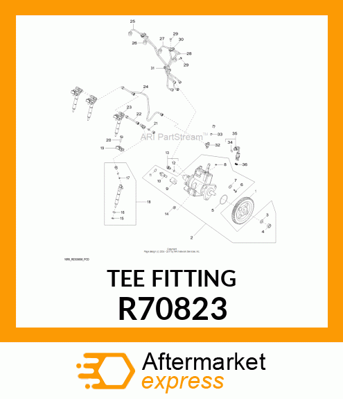 TEE FITTING R70823