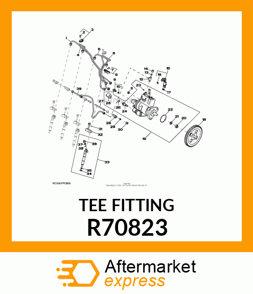 TEE FITTING R70823