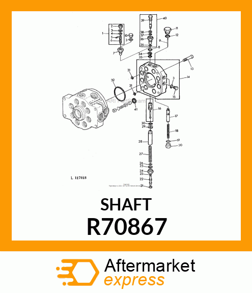 VALVE, CRANKCASE OUTLET R70867