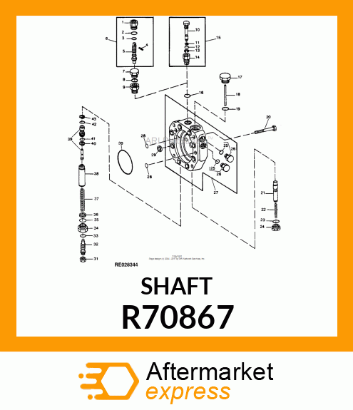 VALVE, CRANKCASE OUTLET R70867