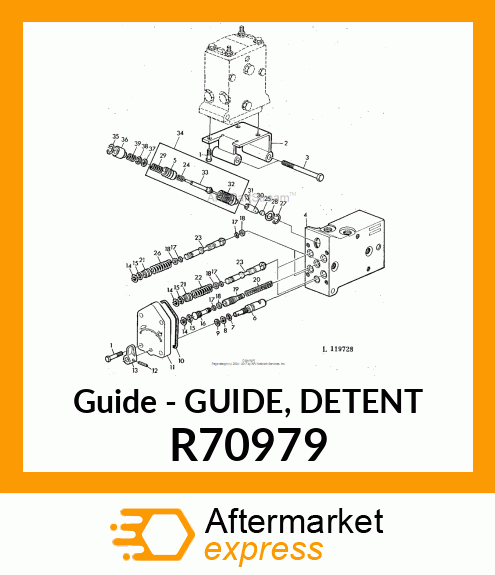 Guide - GUIDE, DETENT R70979