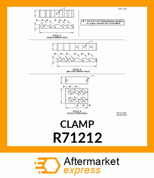 CLAMP R71212