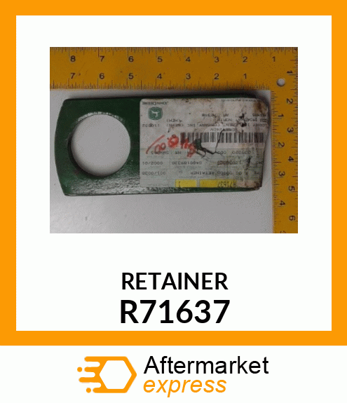 RETAINER, DRAWBAR PIN R71637