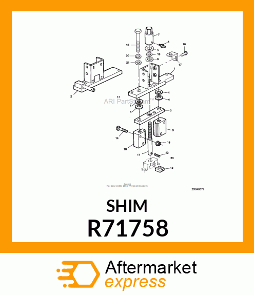 WASHER, THRUST R71758