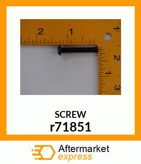 SCREW, SPECIAL MACHINE r71851