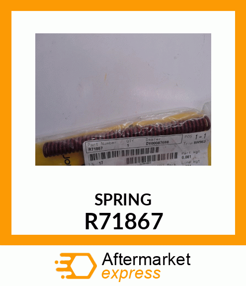 SPRING R71867