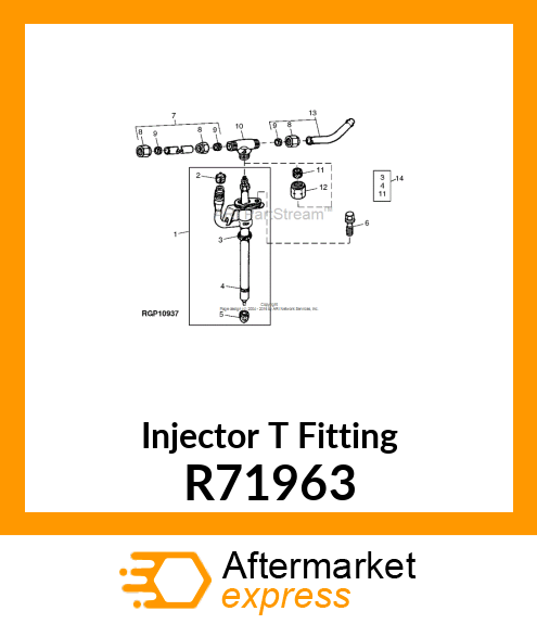 TEE FITTING R71963