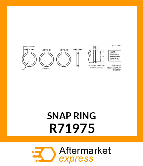 RING, SNAP R71975