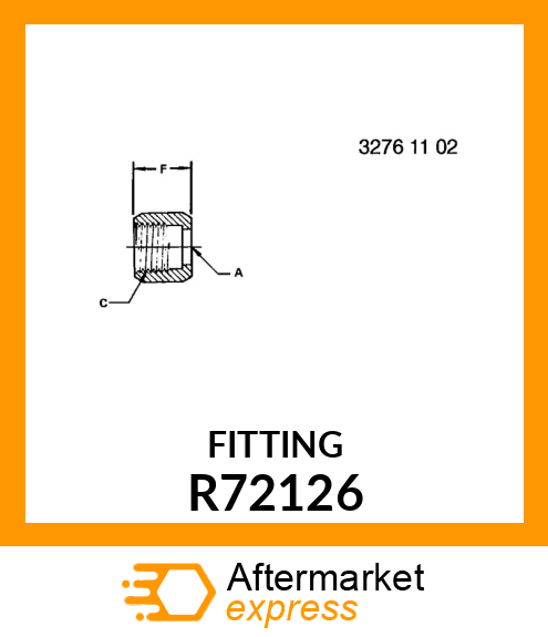 FITTING, CAP CAP ASSEMBLY W/MOVEAB R72126