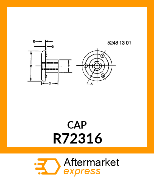 WELD NUT, POST, BINDING R72316